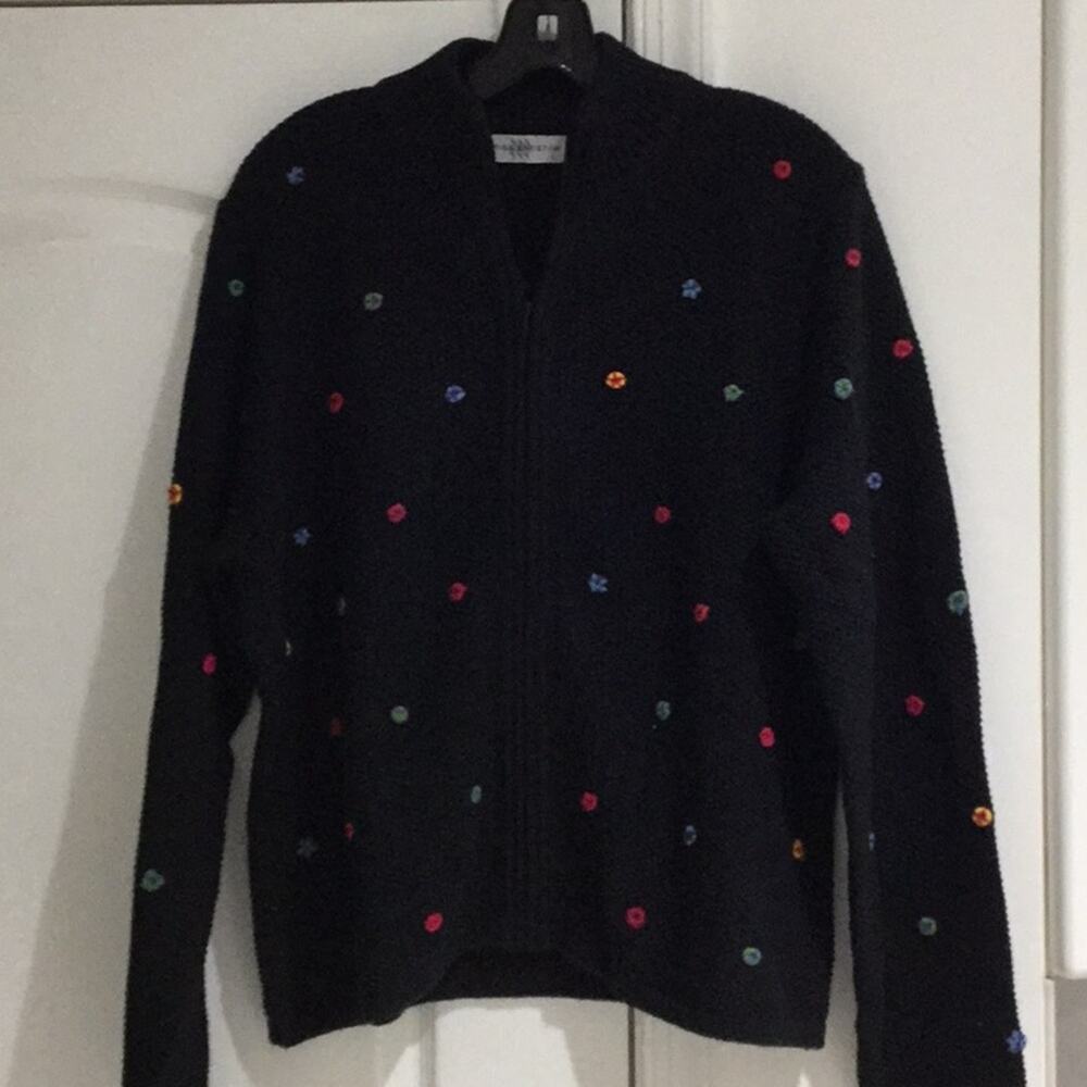 Marisa Christina Soft heavy cardigan blk/ color xl